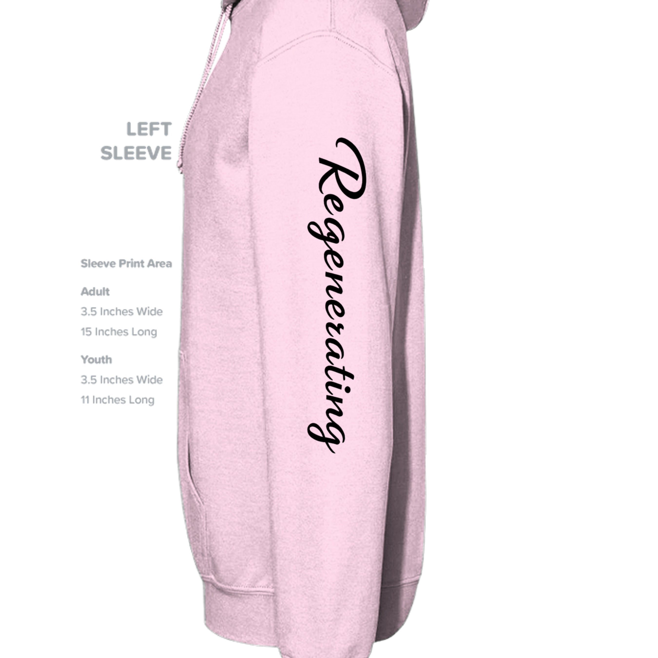 LIGHT PINK - SF500 - SLEEVE_LEFT