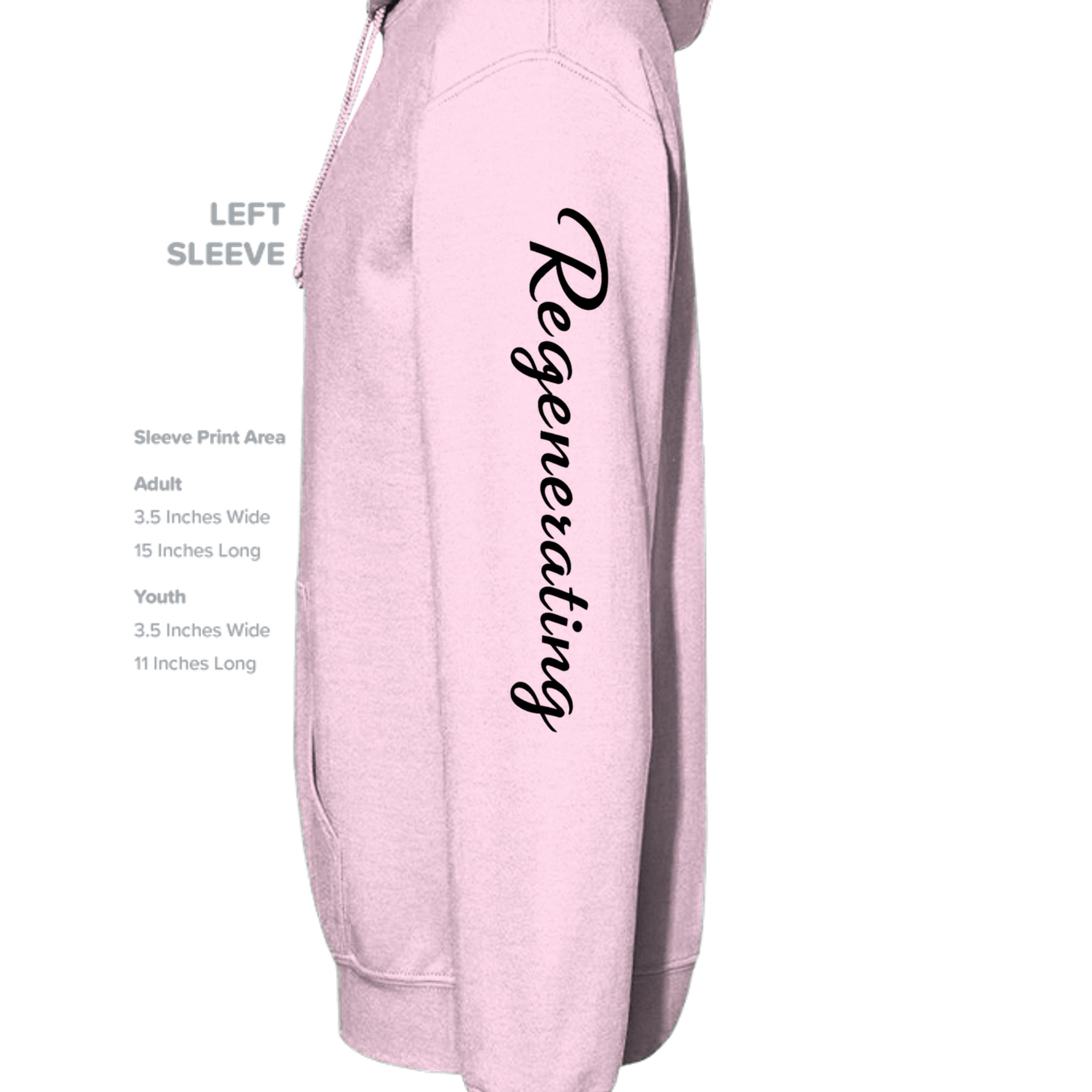 LIGHT PINK - SF500 - SLEEVE_LEFT