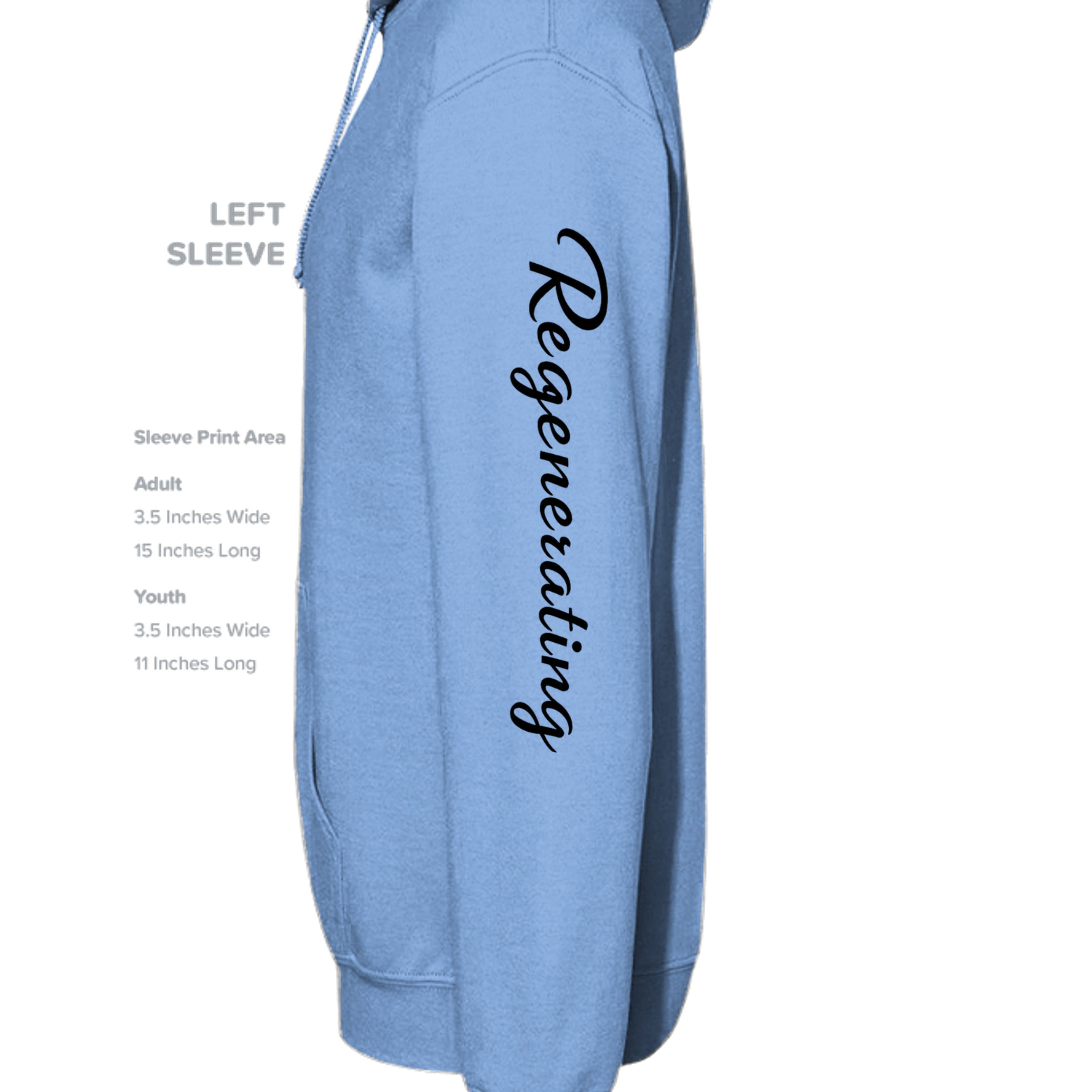 Carolina Blue - SF500 - SLEEVE_LEFT