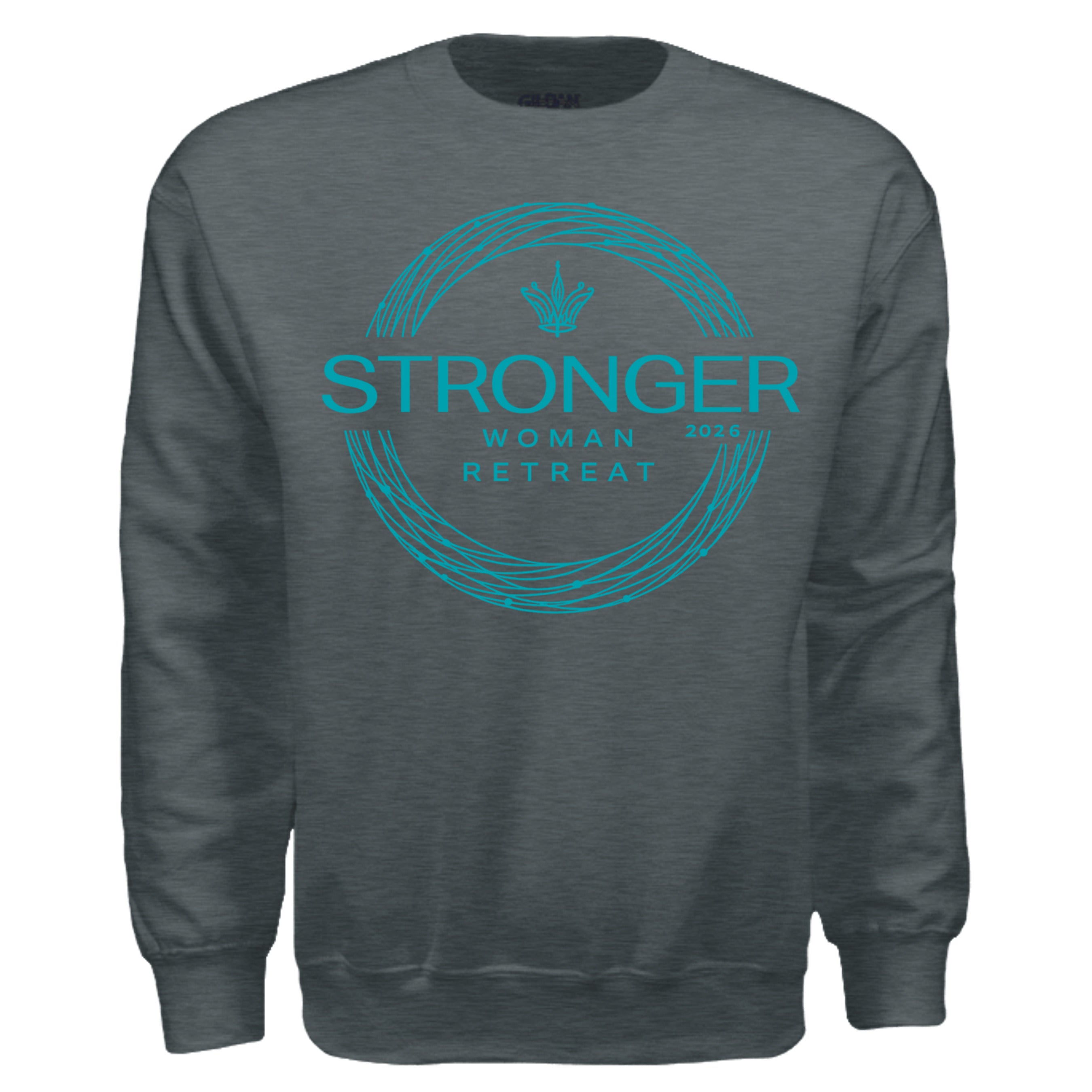DARK HEATHER - SF000 - FRONT