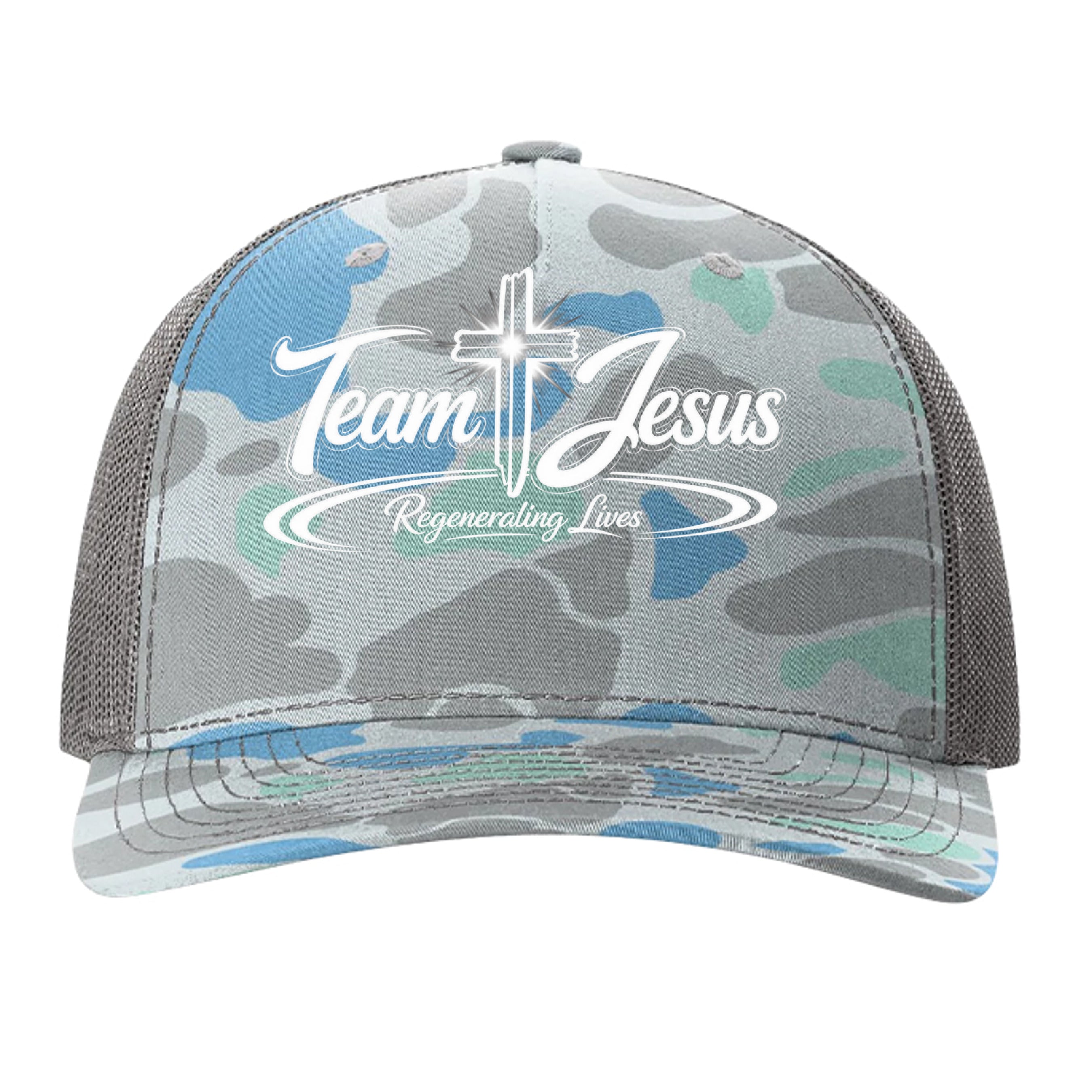 Saltwater Duck Camo/ Charcoal - 112PFP - FRONT