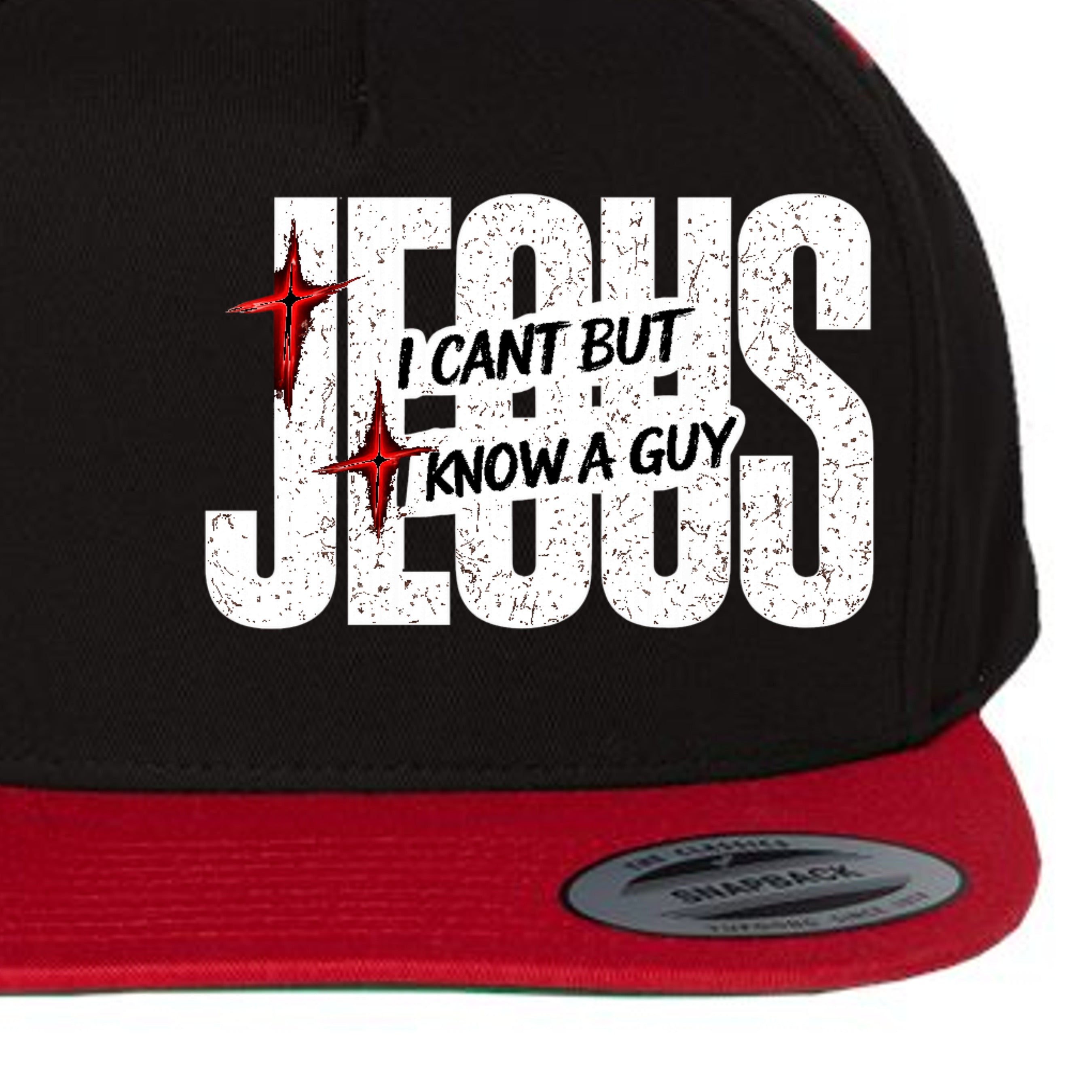 Black/ Red - Y6007 - FRONT